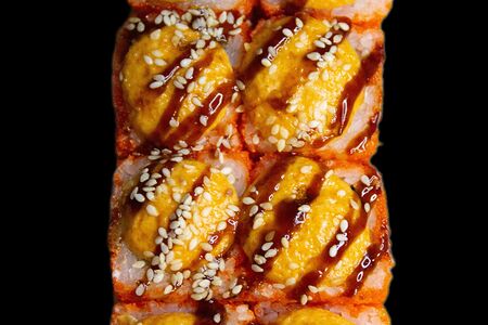 Калифорния острая с лососем запеченная