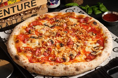 Крафт пицца с копченым медом