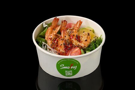 Поке боул с тигровой креветкой