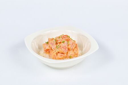 Райс боул с лососем