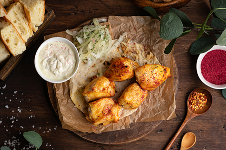 Шашлык из куриных грудок