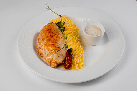 Куриное филе с пюре