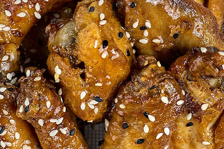 Крылышки в панировке