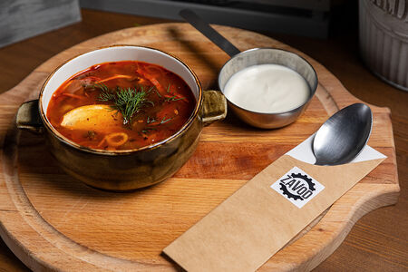 Солянка из фермерского мяса