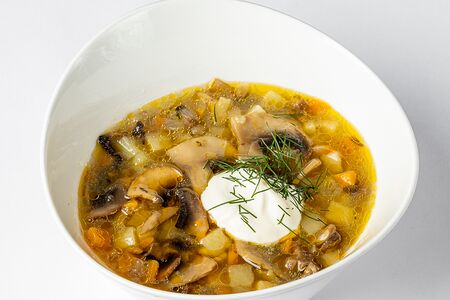 Суп грибной