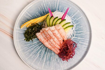 Сашими креветка Ама Эби