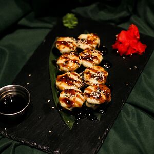 Запеченные Калифорния в кунжуте