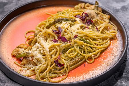 Паста с цыпленком