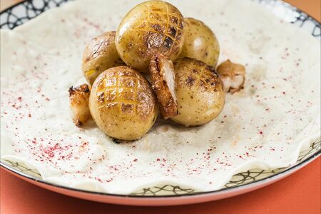 Картофель на гриле