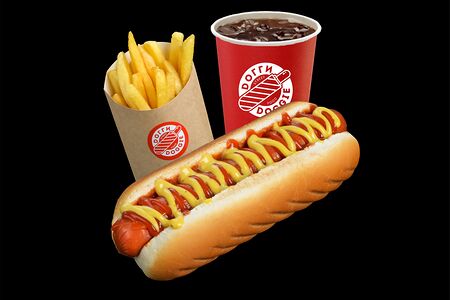 Комбо с хот-догом Классический