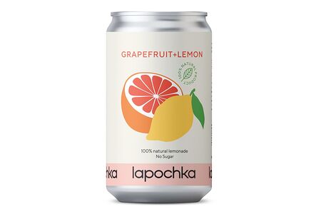Лимонад Лапочка без сахара - лимон, грейпфрут