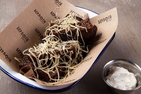 Чесночные гренки с пармезаном