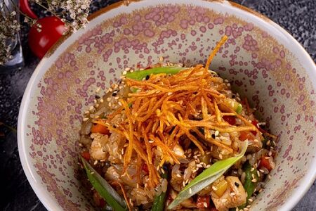 Тяхан с овощами