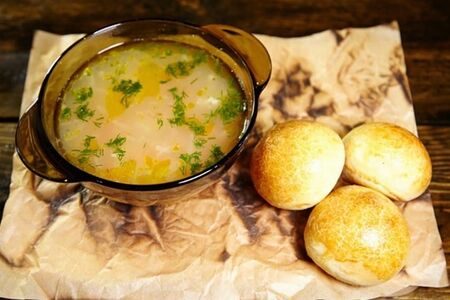 Суп-лапша с курицей