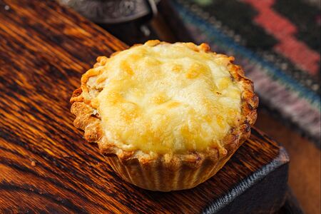 Жюльен грибной с языком