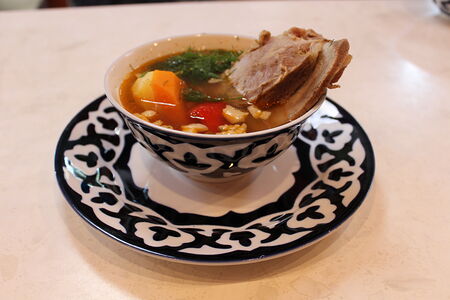 Суп Шурпа с бараниной