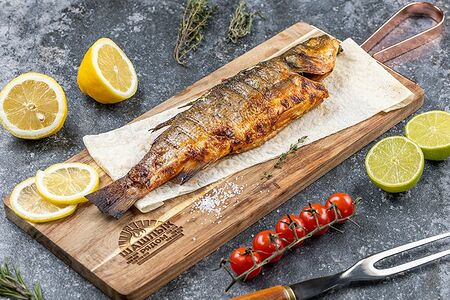 Шашлык из сибаса