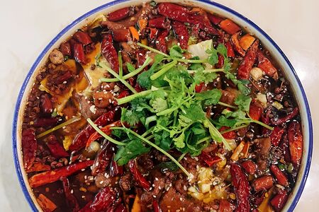 Острая говядина по-сычуански