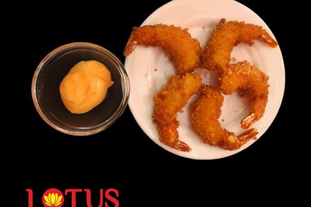 Креветки в темпуре