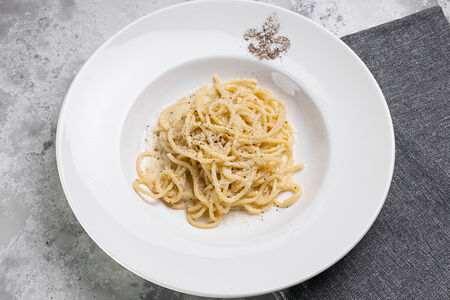 Спагетти пекорино с трюфелем