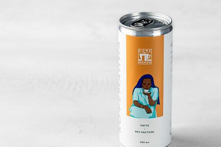 Айс латте в банке