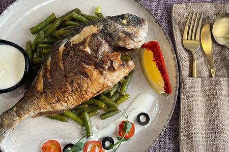 Дорадо на гриле