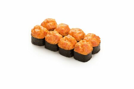 Запеченный острый с копченой курочкой