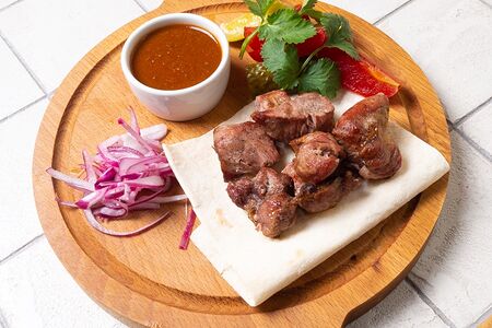 Шашлык из cвинoй шеи