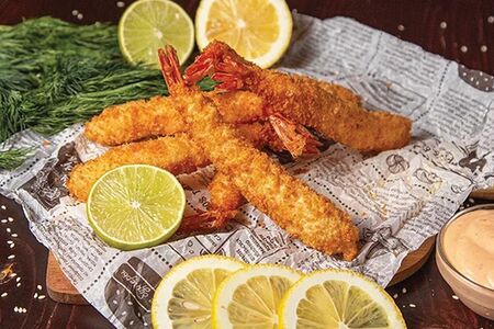 Креветки темпура