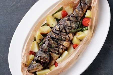 Сибас в конверте