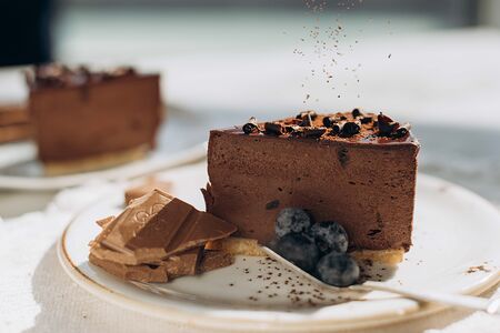 Чизкейк шоколадный