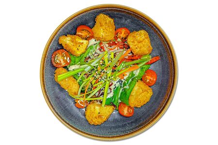 Хрустящие баклажаны по-тайски