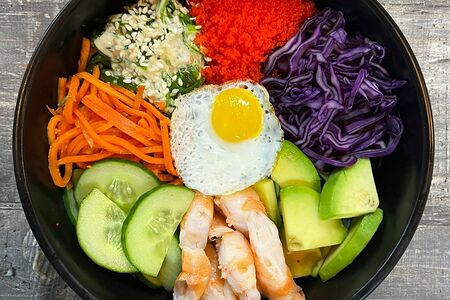 Поке с креветкой