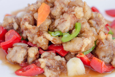 235 Свиная вырезка в устричном соусе