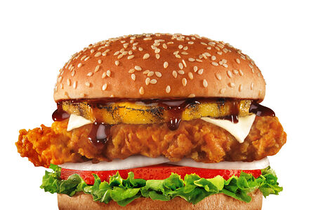 Гавайи чикен бургер