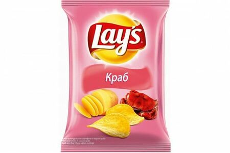 Чипсы Lays Краб