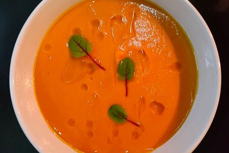 Суп Шантоне из карамельной моркови