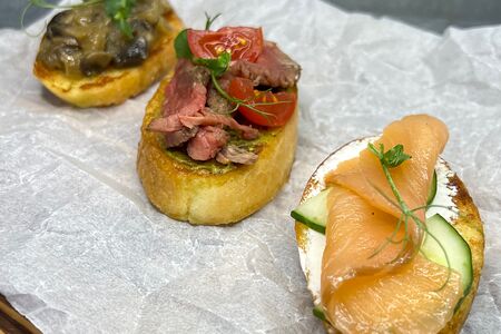 Ассорти брускетт