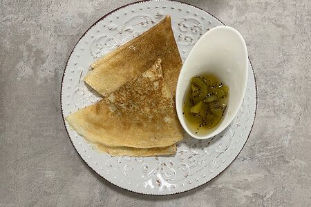 Блины с вареньем