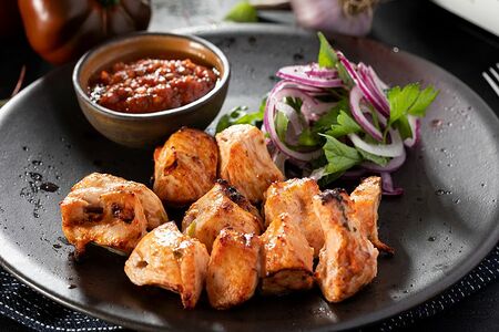 Шашлык из курицы по-турецки