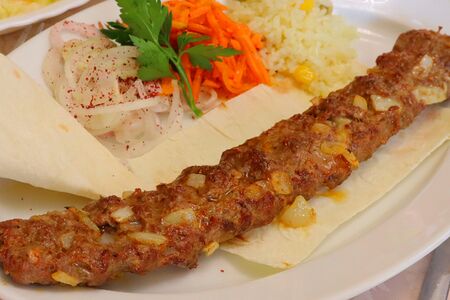 Кебаб с луком