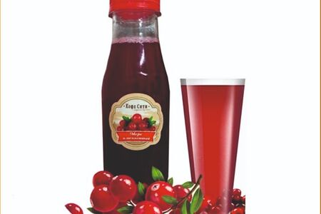 Морс клюквенный