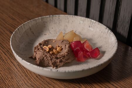 Пате из утиной печени с винным желе