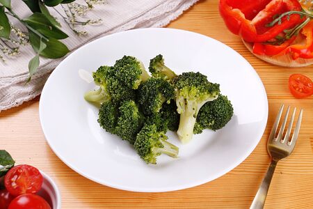 Брокколи на пару