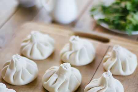 Детские хинкали с говядиной