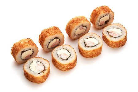 Жареный с креветкой