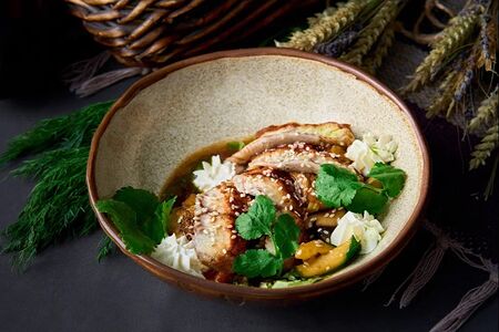 Салат с мангала