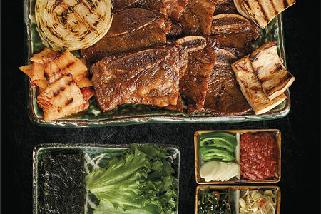 Ребрышки в соусе Кальби BBQ