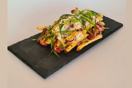 Фрайс с окороком