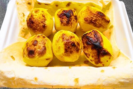 Картофель на гриле